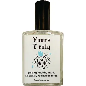 Zomething Strange Yours Truly perfume bottle