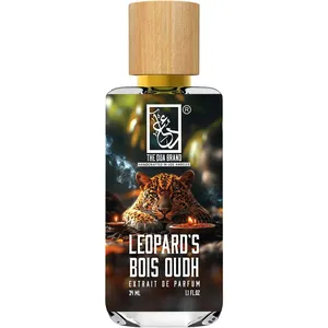 The Dua Brand Leopard's Bois Oudh perfume bottle