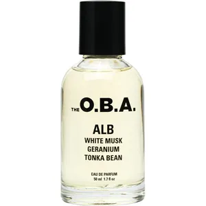 The O.B.A. Alb parfüm şişesi