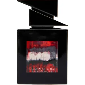 Monia Biscioni Declination in Red perfume bottle