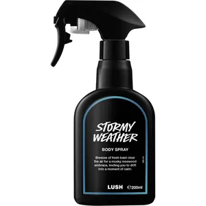 Lush Stormy Weather perfume bottle
