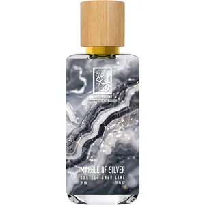 The Dua Brand Marble of Silver perfume bottle