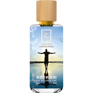 The Dua Brand His Bleu Welsh Sea perfume bottle