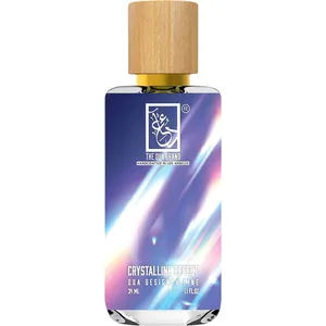 The Dua Brand Crystalline Effect perfume bottle