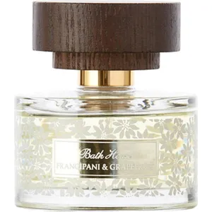 Bath House Frangipani & Grapefruit perfume bottle