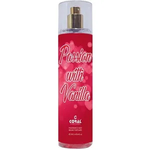 Coral Perfumes Passion with Vanilla perfume bottle