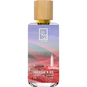 The Dua Brand Trafalgar in Red perfume bottle