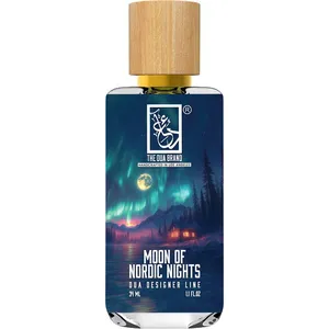 The Dua Brand Moon of Nordic Nights perfume bottle
