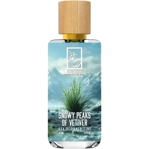 The Dua Brand Snowy Peaks of Vetiver perfume bottle