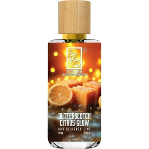 The Dua Brand Butterscotch Citrus Glow parfüm şişesi