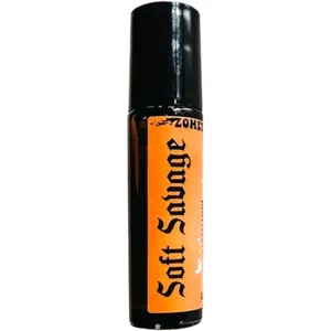Zomething Strange Soft Savage perfume bottle