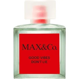 MAX&Co. Good Vibes Don't Lie perfume bottle