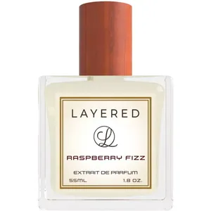 Layered Raspberry Fizz perfume bottle
