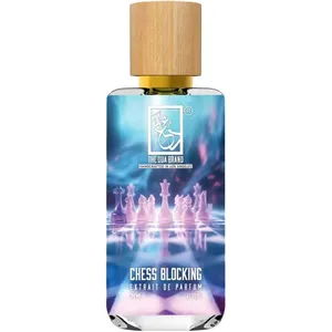 The Dua Brand Chess Blocking perfume bottle
