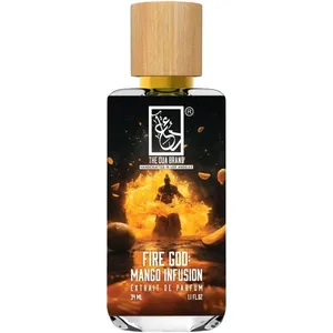 The Dua Brand Fire God: Mango Infusion perfume bottle
