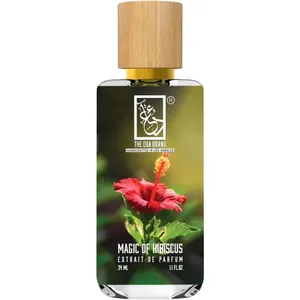 The Dua Brand Magic of Hibiscus perfume bottle