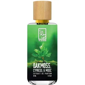 The Dua Brand Oakmoss, Cypress, & Musc perfume bottle