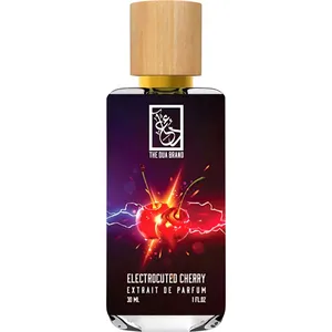 The Dua Brand Electrocuted Cherry perfume bottle
