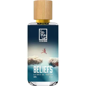 The Dua Brand Beliefs perfume bottle