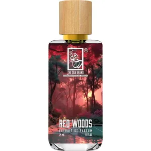 The Dua Brand Red Woods perfume bottle