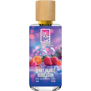 The Dua Brand Berry Orange Bubblegum perfume bottle