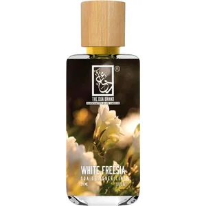 The Dua Brand White Freesia perfume bottle