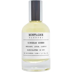 Montagne Parfums Gingham Green perfume bottle