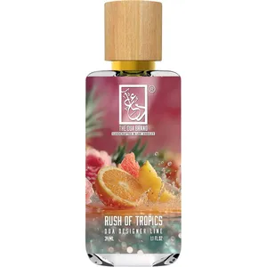 The Dua Brand Rush of Tropics perfume bottle