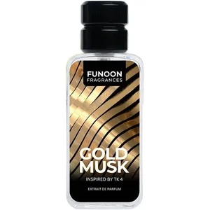 Funoon Fragrances Gold Musk perfume bottle