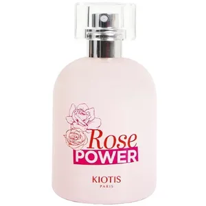 Kiotis Rose Power perfume bottle