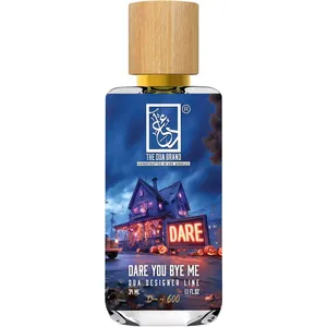 The Dua Brand Dare You Bye Me perfume bottle