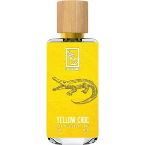 The Dua Brand Yellow Croc perfume bottle