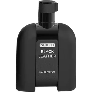 Mirada Shield Black Leather perfume bottle