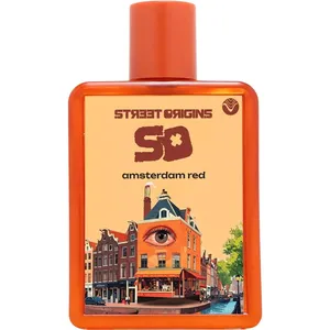 Street Origins Amsterdam Red perfume bottle