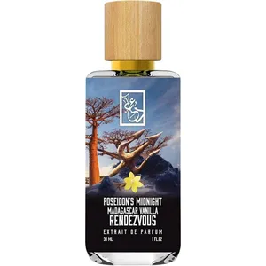 The Dua Brand Poseidon's Midnight Madagascar Vanilla Rendezvous parfüm şişesi