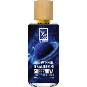 The Dua Brand Gone Swimming in Savages Bleu Supernova parfüm şişesi