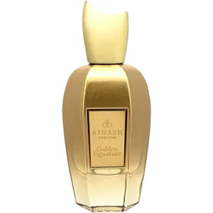 Ainash Parfums Golden Signature parfüm şişesi
