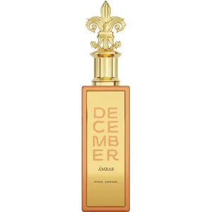 Paris Corner December Ámbar perfume bottle