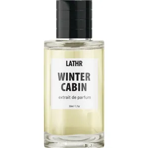 Lathr Winter Cabin perfume bottle