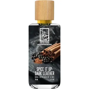 The Dua Brand Spice It Up: Dark Leather perfume bottle