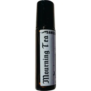 Zomething Strange Mourning Tea perfume bottle