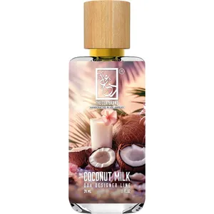 The Dua Brand Coconut Milk perfume bottle