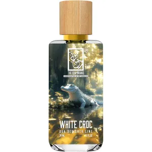 The Dua Brand White Croc perfume bottle