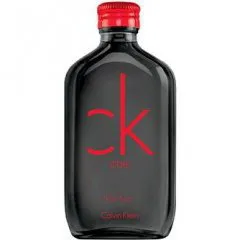 Calvin Klein CK One Red Edition for Him perfume bottle