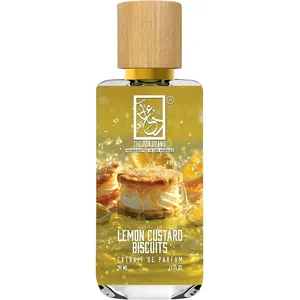 The Dua Brand Lemon Custard Biscuits perfume bottle
