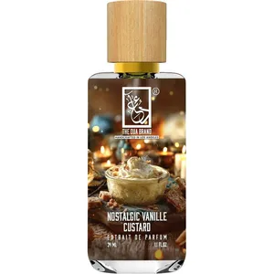 The Dua Brand Nostalgic Vanille Custard perfume bottle