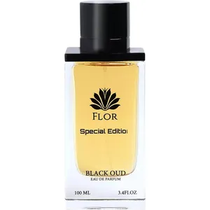 Flor Black Oud perfume bottle
