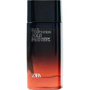 Zara Blue Temptation Bold perfume bottle