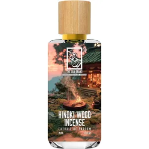 The Dua Brand Hinoki Wood Incense perfume bottle