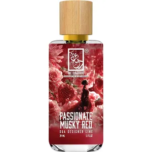 The Dua Brand Passionate Musky Red perfume bottle
